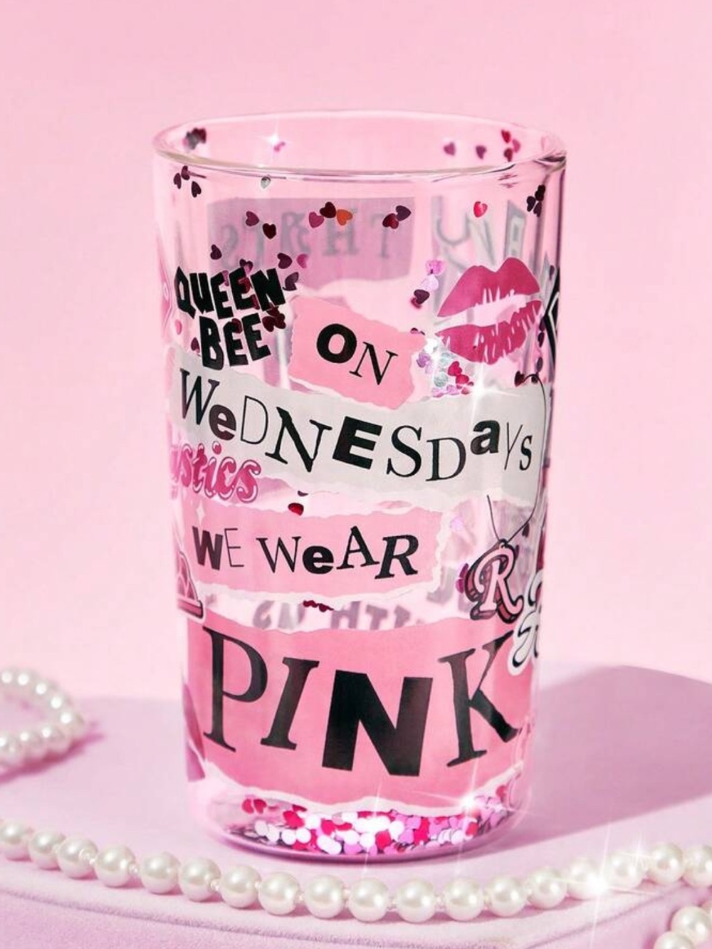 Macy's Pink Graphic 'On Wednesdays We Wear Pink' mug